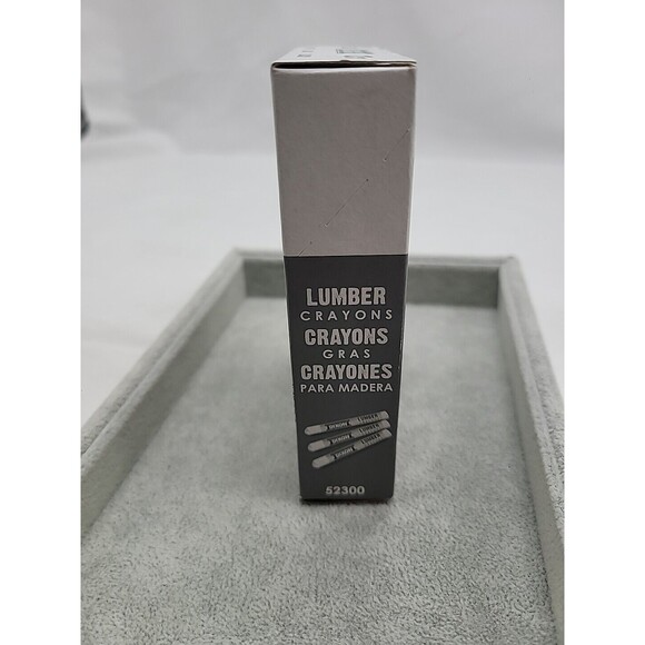 DIXON LUMBER CRAYONS 12 PACK WHITE #52300 HEX SHAPE FAST SHIPPING!!! 8547648 - Picture 4 of 7